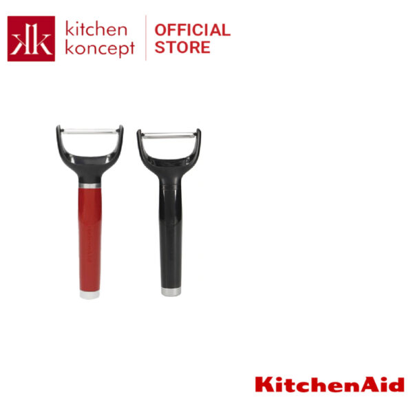 [Kitchen Koncept] Dao Nạo Bào Rau Củ Quả Chữ Y Kitchenaid Classic - Đỏ/Đen